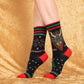 Krampus Sweater Crew Socks