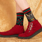 Krampus Sweater Crew Socks