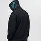 Flying Blue Dragon Embroidery Hoodie