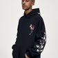 Flowers and Birds Embroidery Hoodie