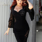 Deborah Asymmetrical Lace Dress