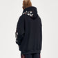 Flowers and Birds Embroidery Hoodie
