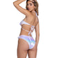 ShimmerRuffle Metallic Bottoms