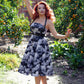 Cloud Strapless Harness Dress