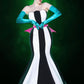 Sandworm Striped Gown