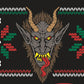 Krampus Sweater Crew Socks