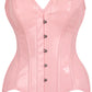 Pastel Pink Steel Bone Corset