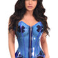 Clear Blue Overbust Corset
