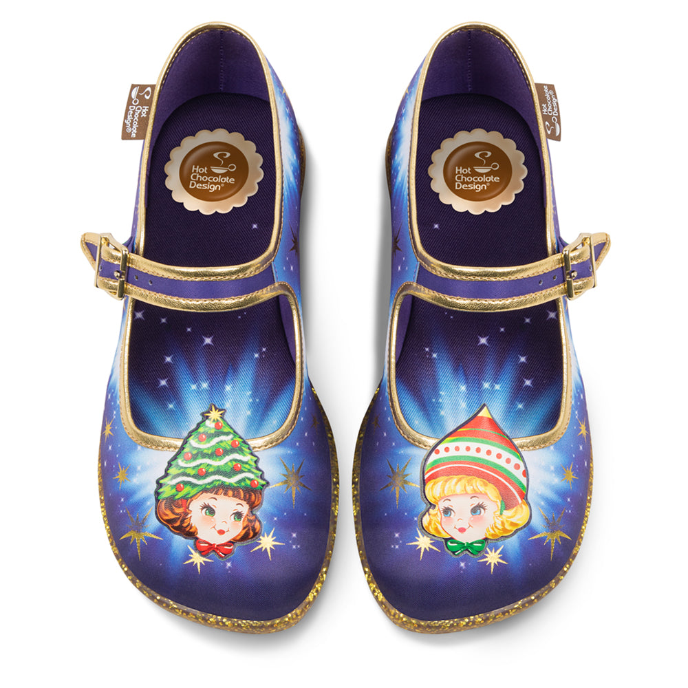 Chocolaticas® Jolly Sisters  Women's Mary Jane Flat