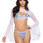 ElectroSpike Wrap Top & Ring Bottom Set