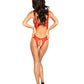 Cutout Underwire Top Teddy