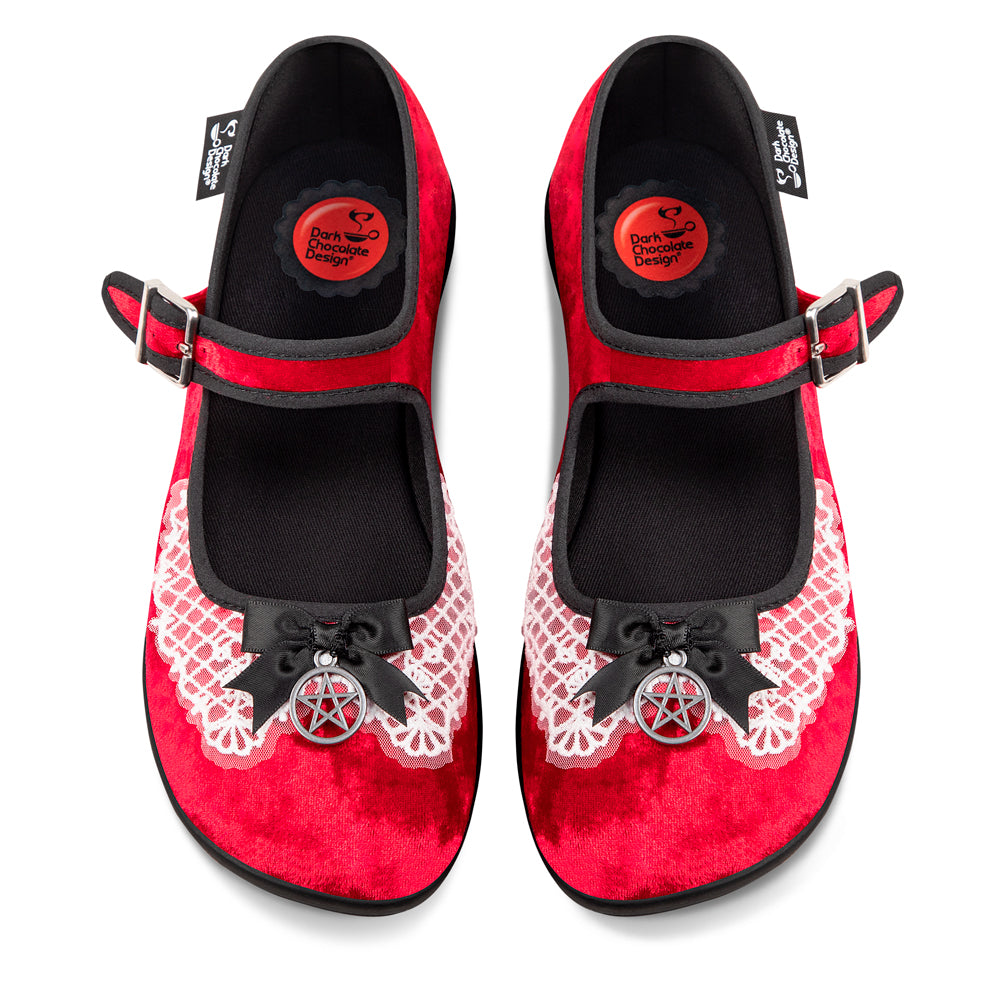 Chocolaticas® Sabrina Women's Mary Jane Flat