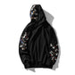 Flowers and Birds Embroidery Hoodie