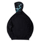 Flying Blue Dragon Embroidery Hoodie
