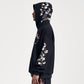 Flowers and Birds Embroidery Hoodie