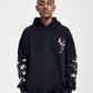 Flowers and Birds Embroidery Hoodie