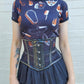Daisy Corsets Fishnet Underbust Corset (Plus Sizing Available)